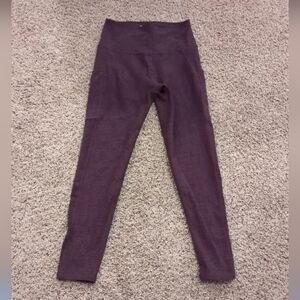 Purple leggings